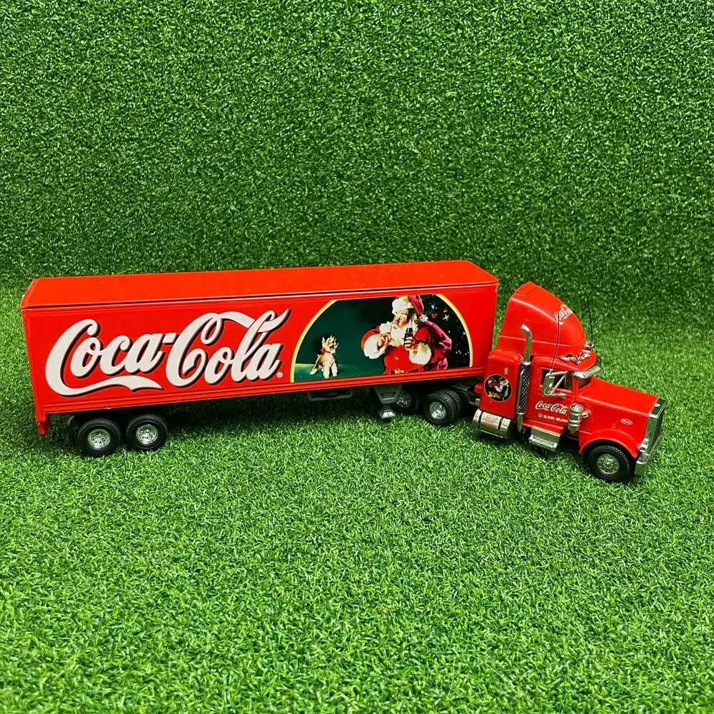 Vintage Matchbox Ultra Peterbilt 359 Tis the Season for Coca-Cola Diecast